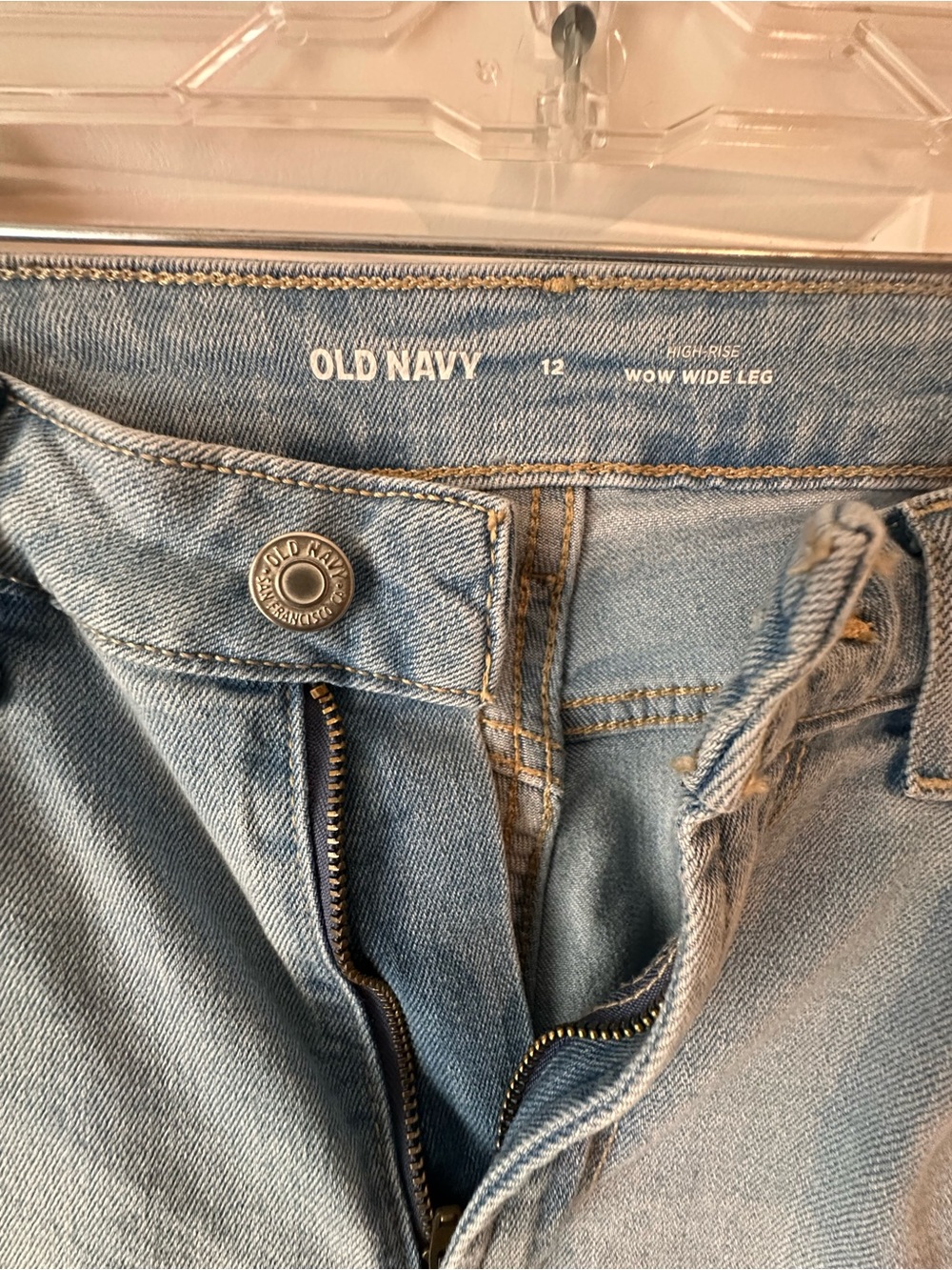 Old Navy Women High-Rise Wide Leg Jeans